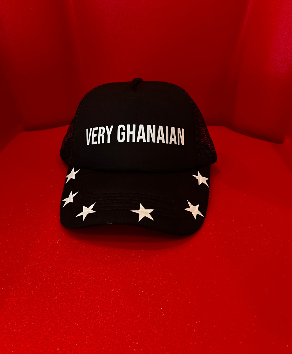 Very Ghanaian Black Stars Trucker hat