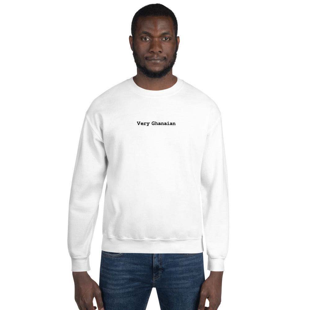 Very Ghanaian Unisex Sweatshirt